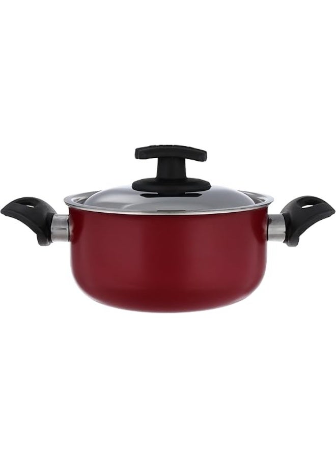 نوفال حلة نوفال تايملس بغطاء من الاستانلس ستيل المقاوم للصدأ ومقابض مقاومة للحرارة - 16 - Image 1